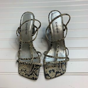 Bebe Women’s Size 9 Made in Spain Heels